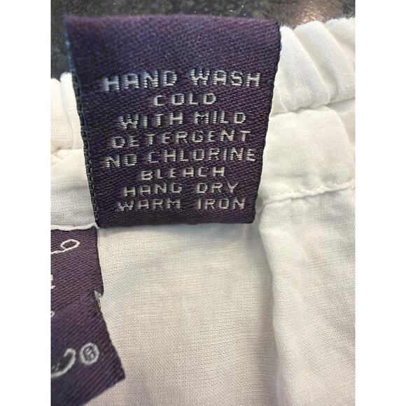 Faunt white tiered 100% Cotton BOHO prairie skirt SM - Picture 3 of 13